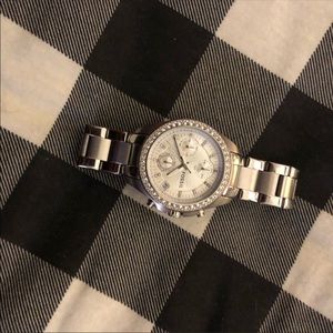Fossil watch. Barley used